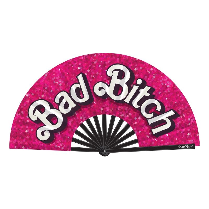 Bad Bitch Oversized Folding Fan