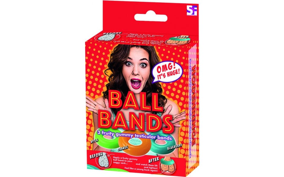 Ball Bands Gummy (Apple Orange Blueberry) – Edible Cock Ring