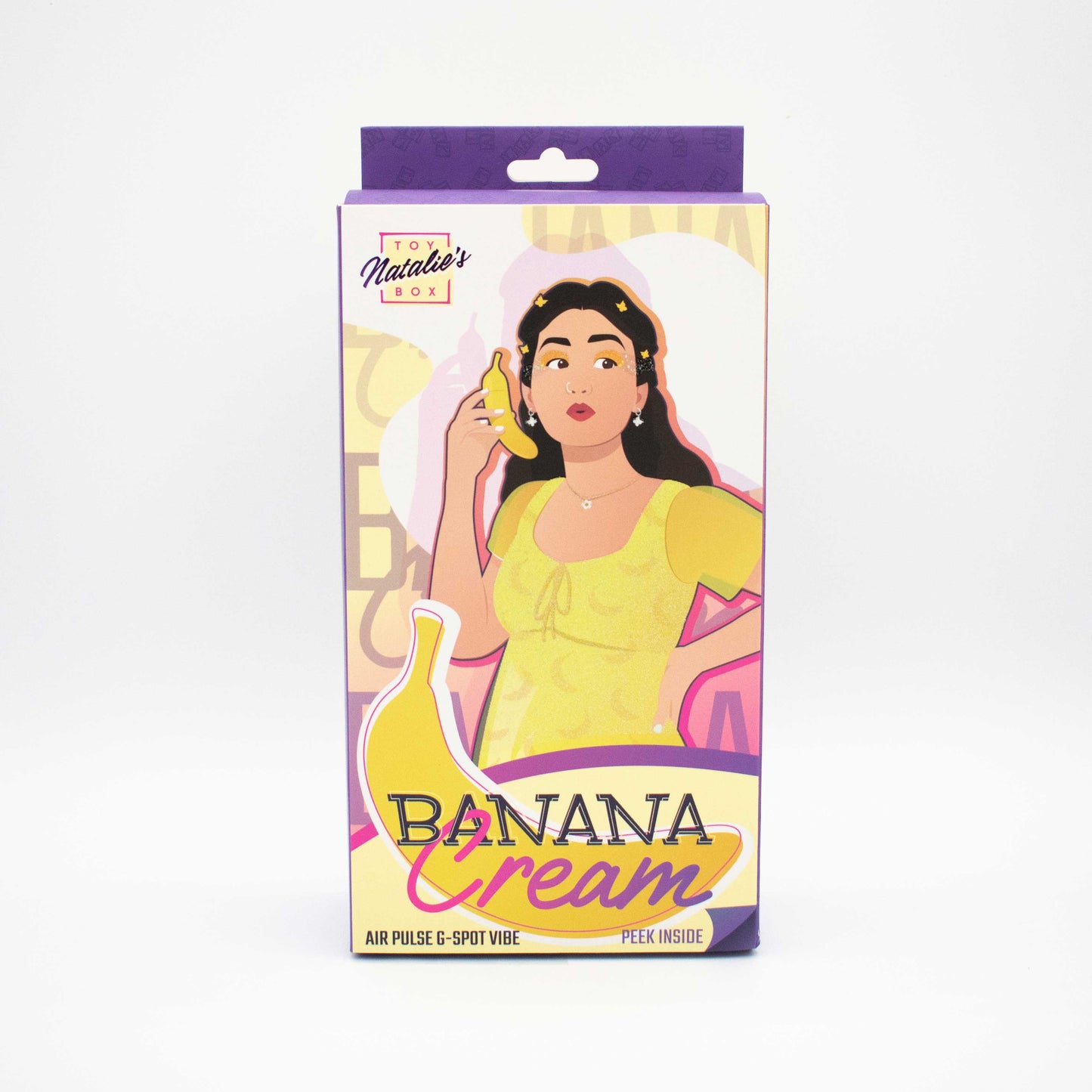 Banana Cream Yellow – G-Spot and Air Pulse Vibrator