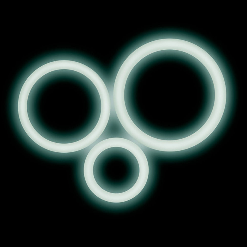 Performance Vs4 Pure Premium (White) – Silicone Cockring Set