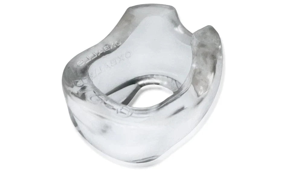 Big D Shaft Grip Cock Ring Clear