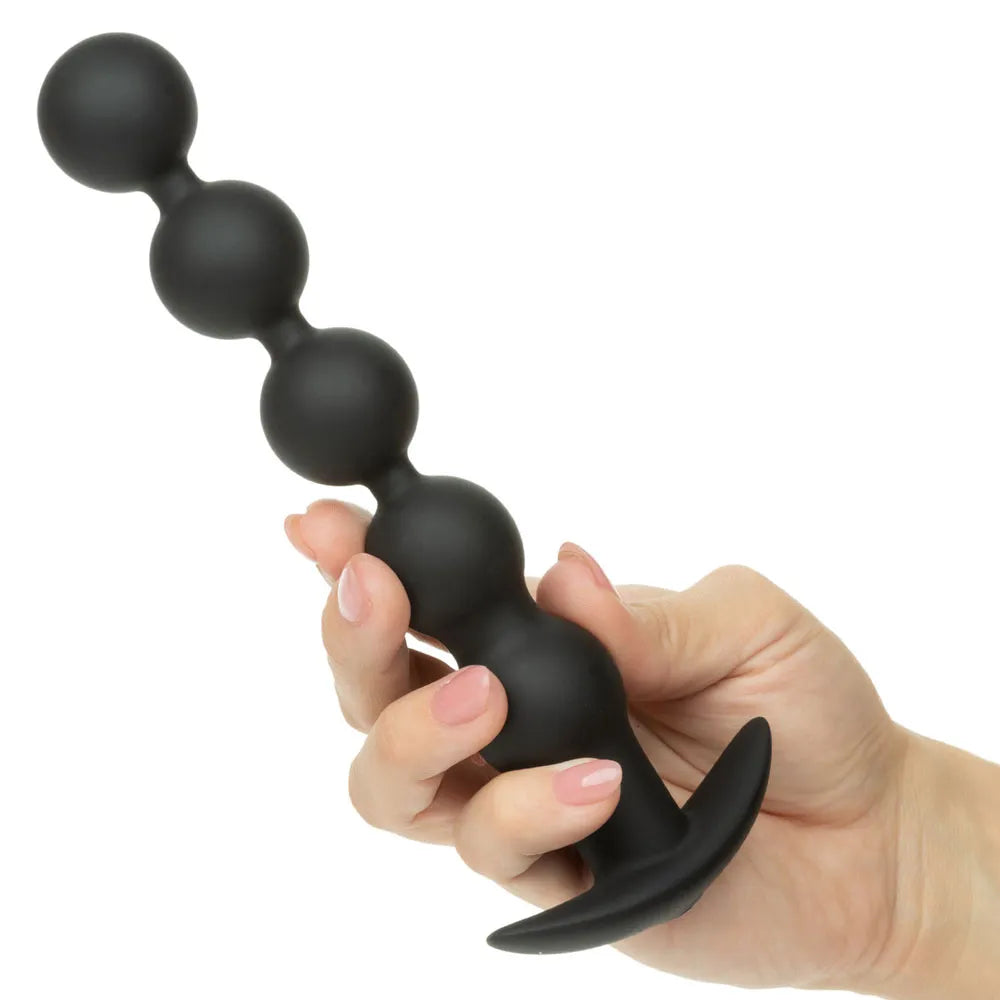 Rechargeable Power Balls (Black) – 5-Bead Pleasure Balls