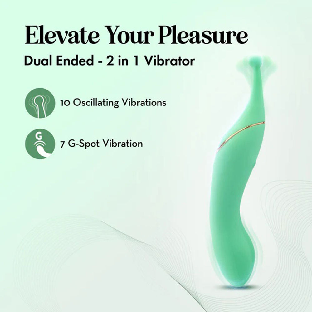 Blush Collection Stella Dual Ended Green Adult Intimacy Wand