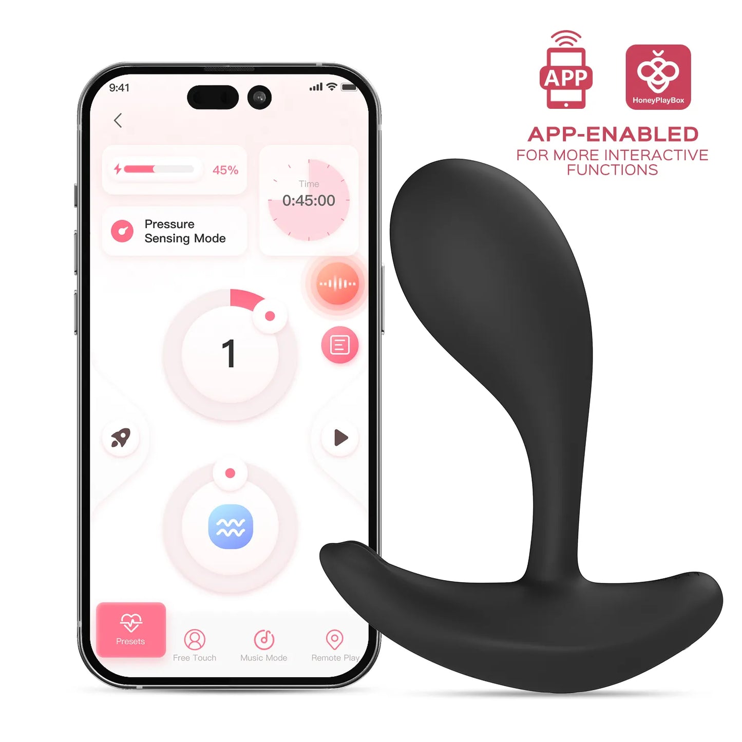 Oly 2 (Black) – App-Enabled Wearable Vibrator