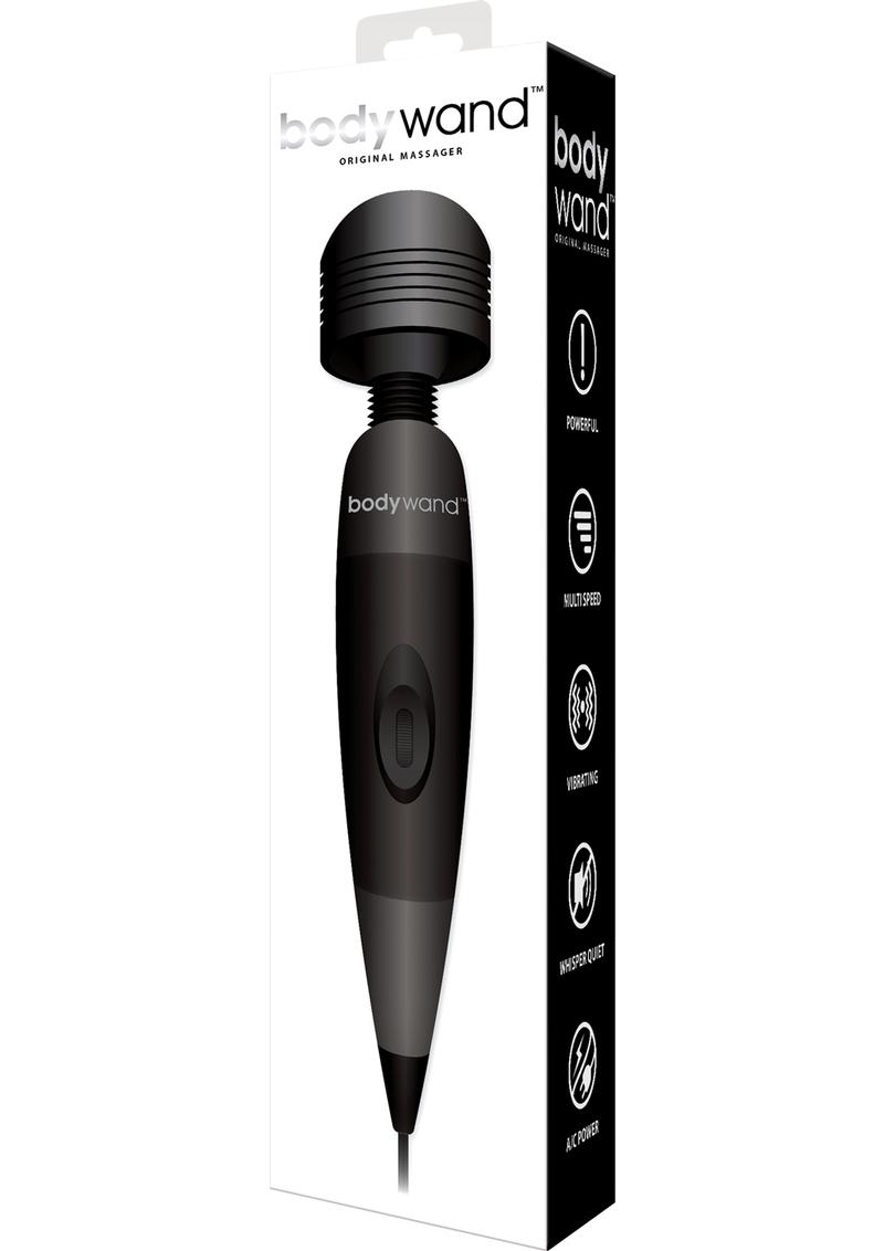Bodywand Original Electric Massager for Intimate Relaxation Black