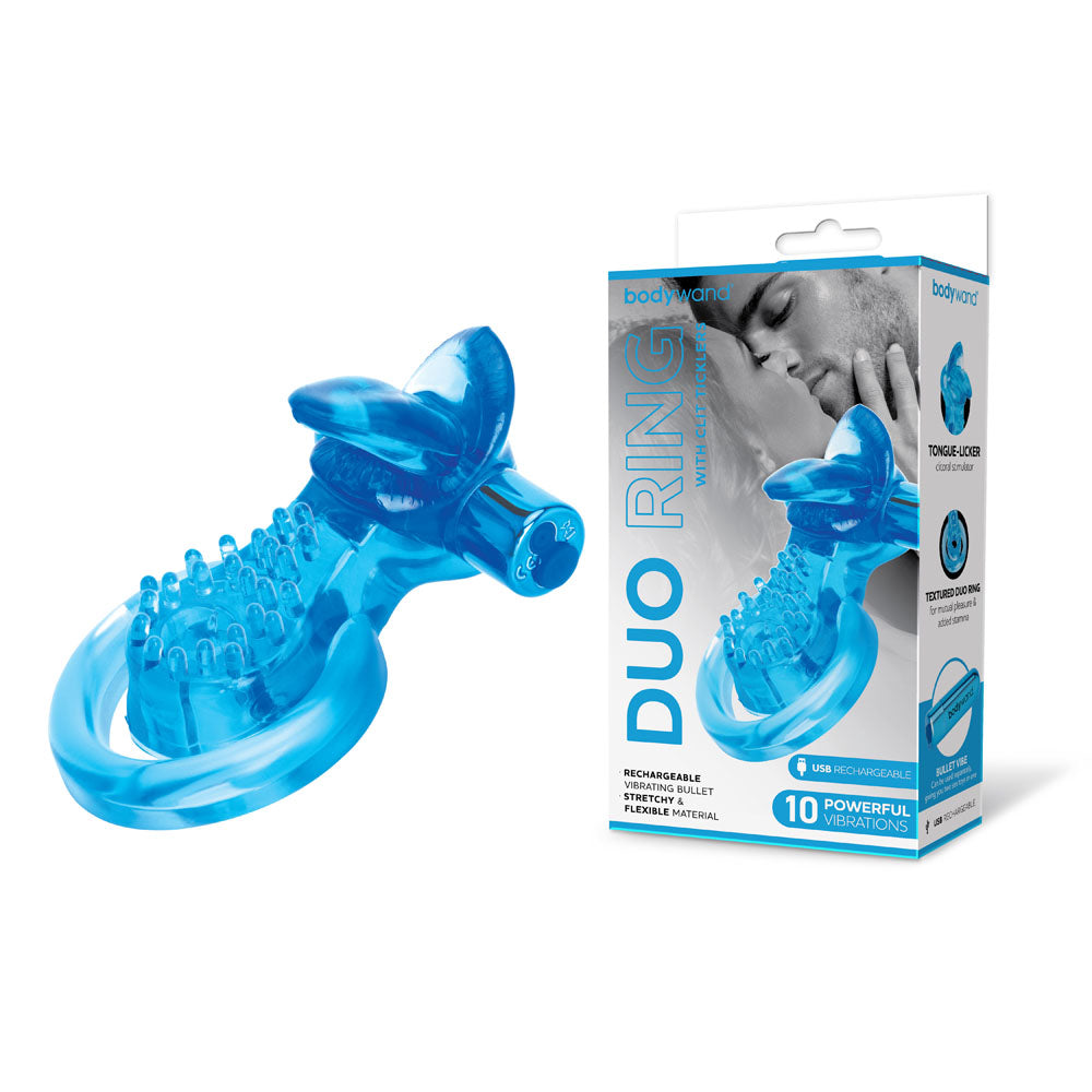 Bodywand Duo Ring with Clit Tickler