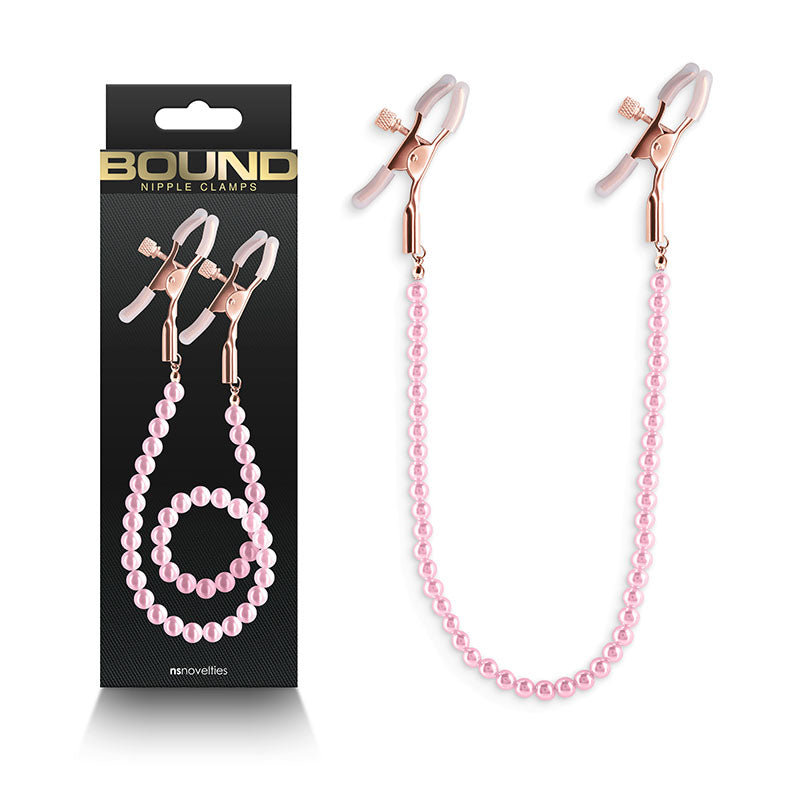 Bound Adjustable Pink Nipple Clamps – Adjustable Nipple Clamps