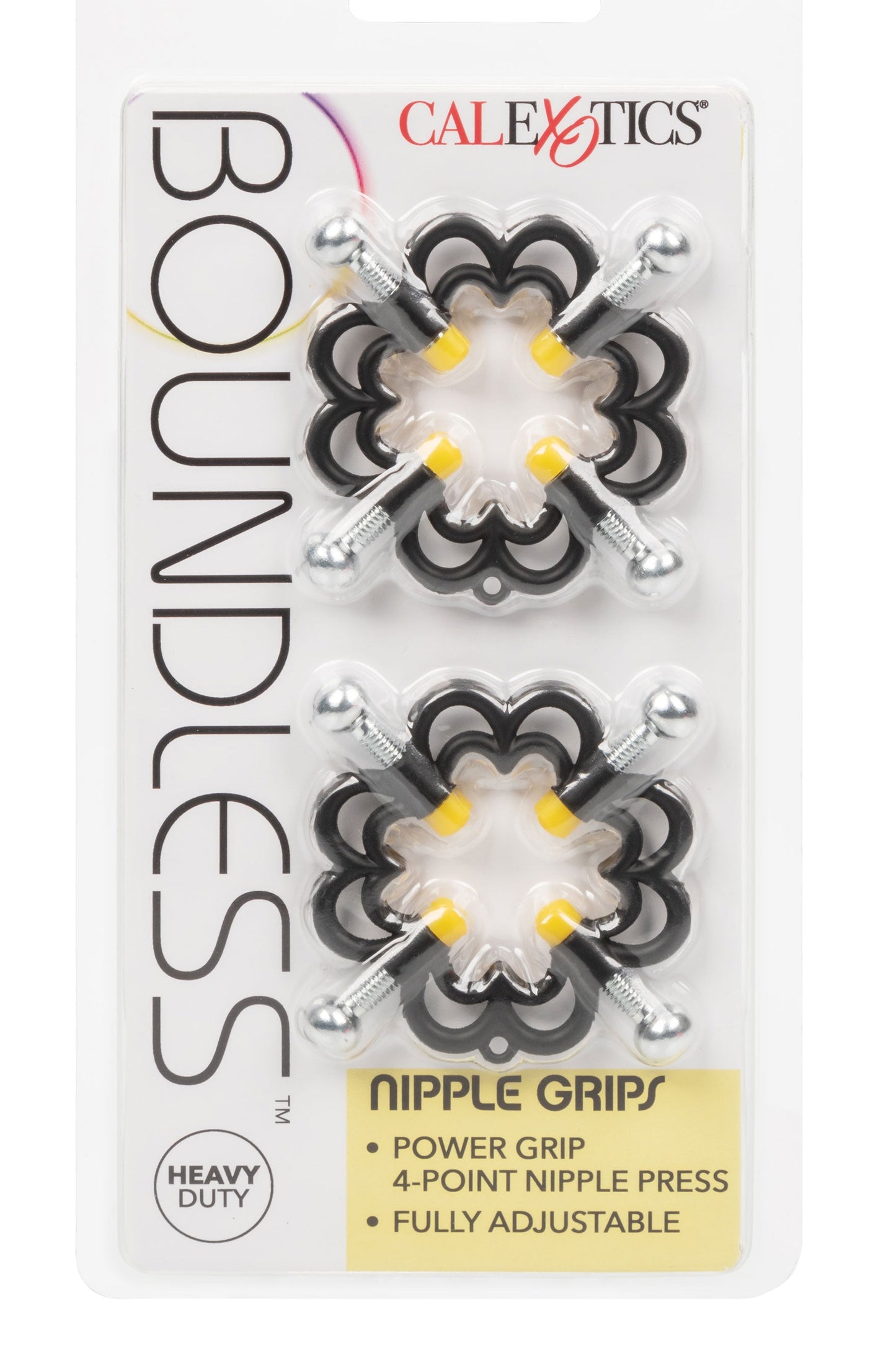 Boundless Nipple Grips Heavy Duty Fully Adjustable 4-Point Press Clamp Set