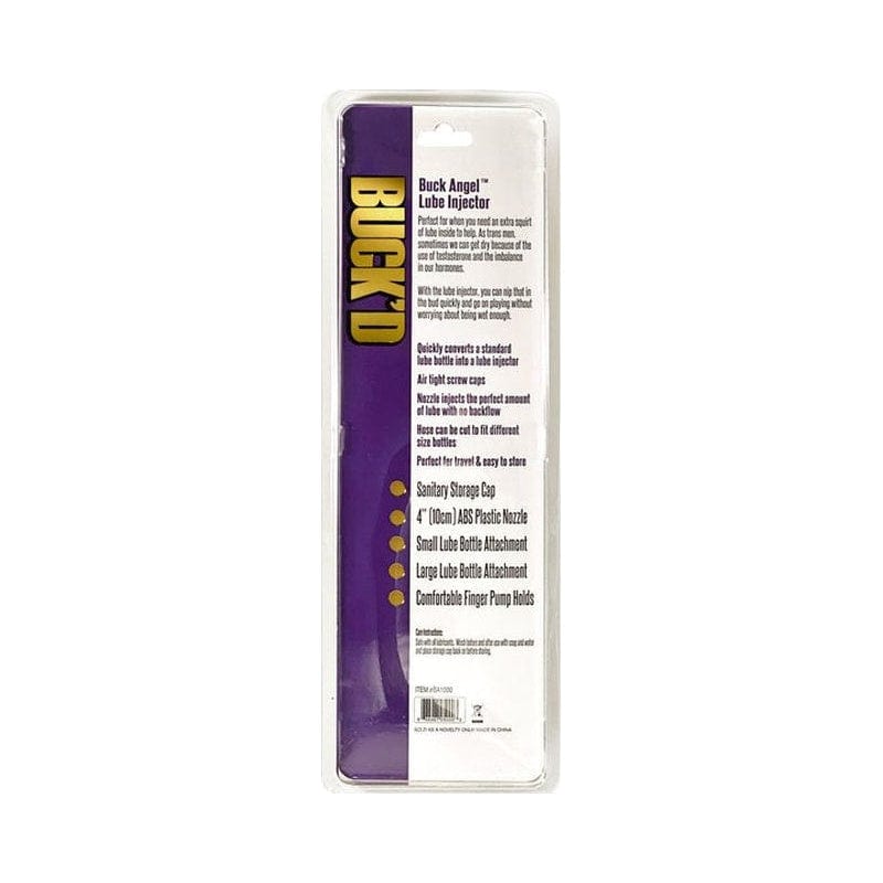 Buckd Lube Injector Four Piece Bottle Adapter
