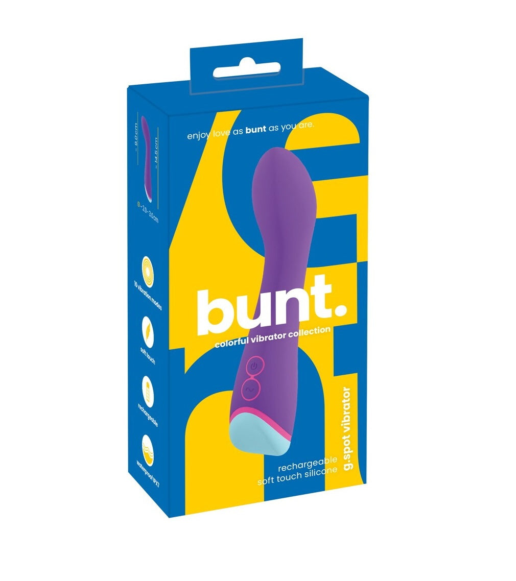 Bunt G-Spot Vibrator in Pink, 7 Inches, Flexible and Discreet
