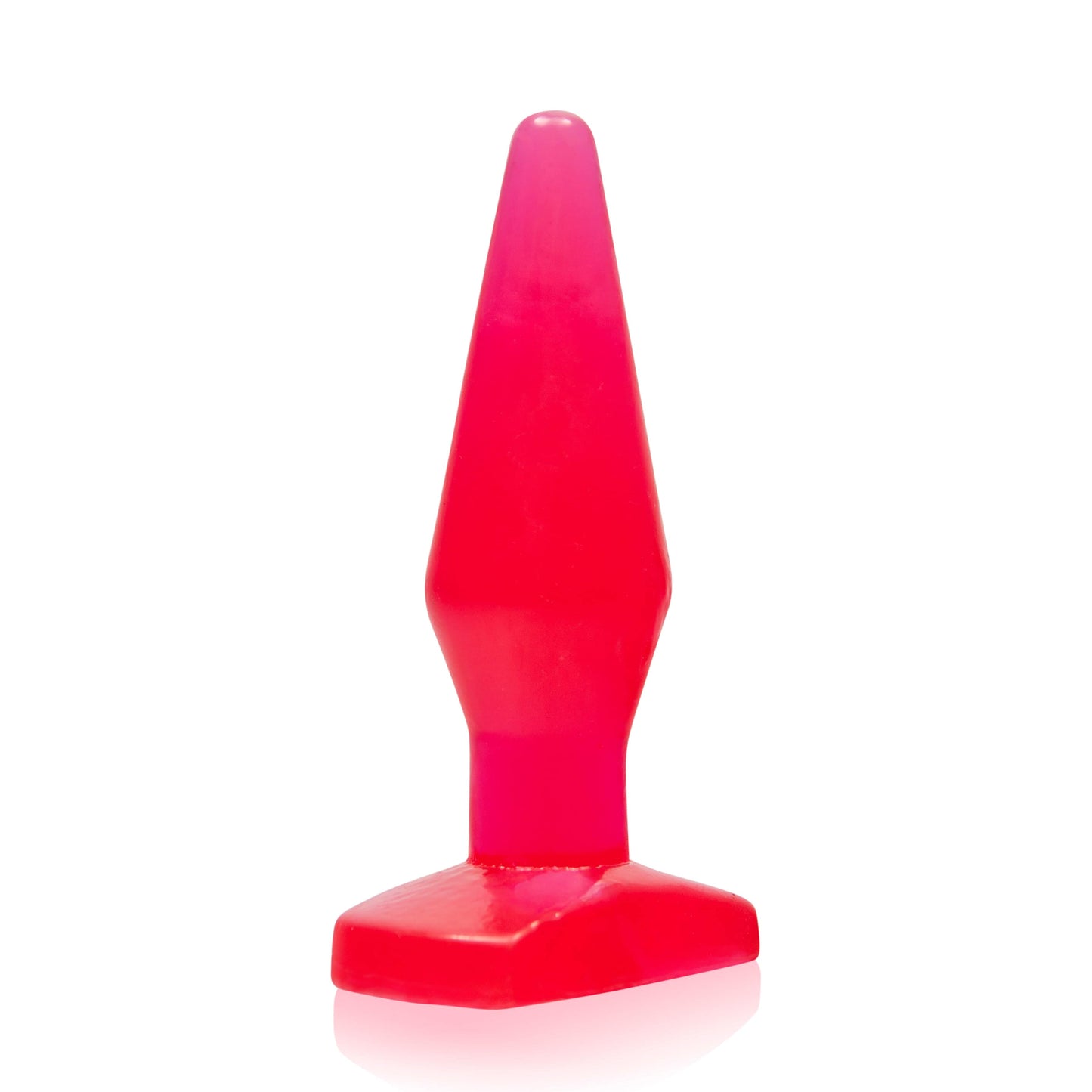Butt Plug Small Red - Medical Grade 3 Inch