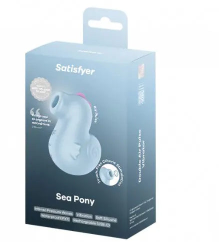 Satisfyer Sea Pony – Air Pulse and Vibrator with Dual Stimulation
