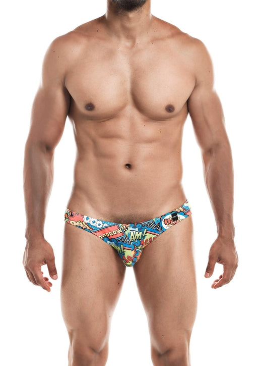 Cut 4 Men Low Rise Bikini Brief Cartoon Print Small