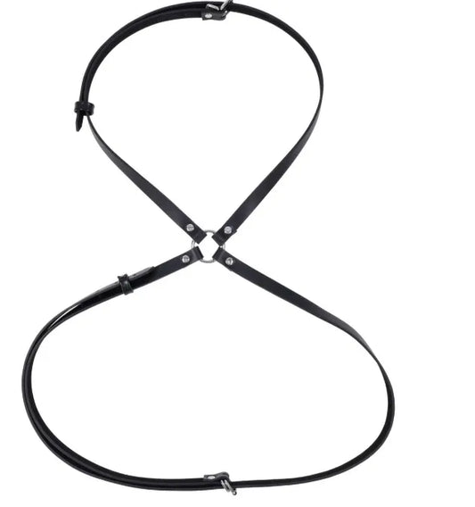 Shadow Body Harness – Faux Leather Adjustable Body Harness