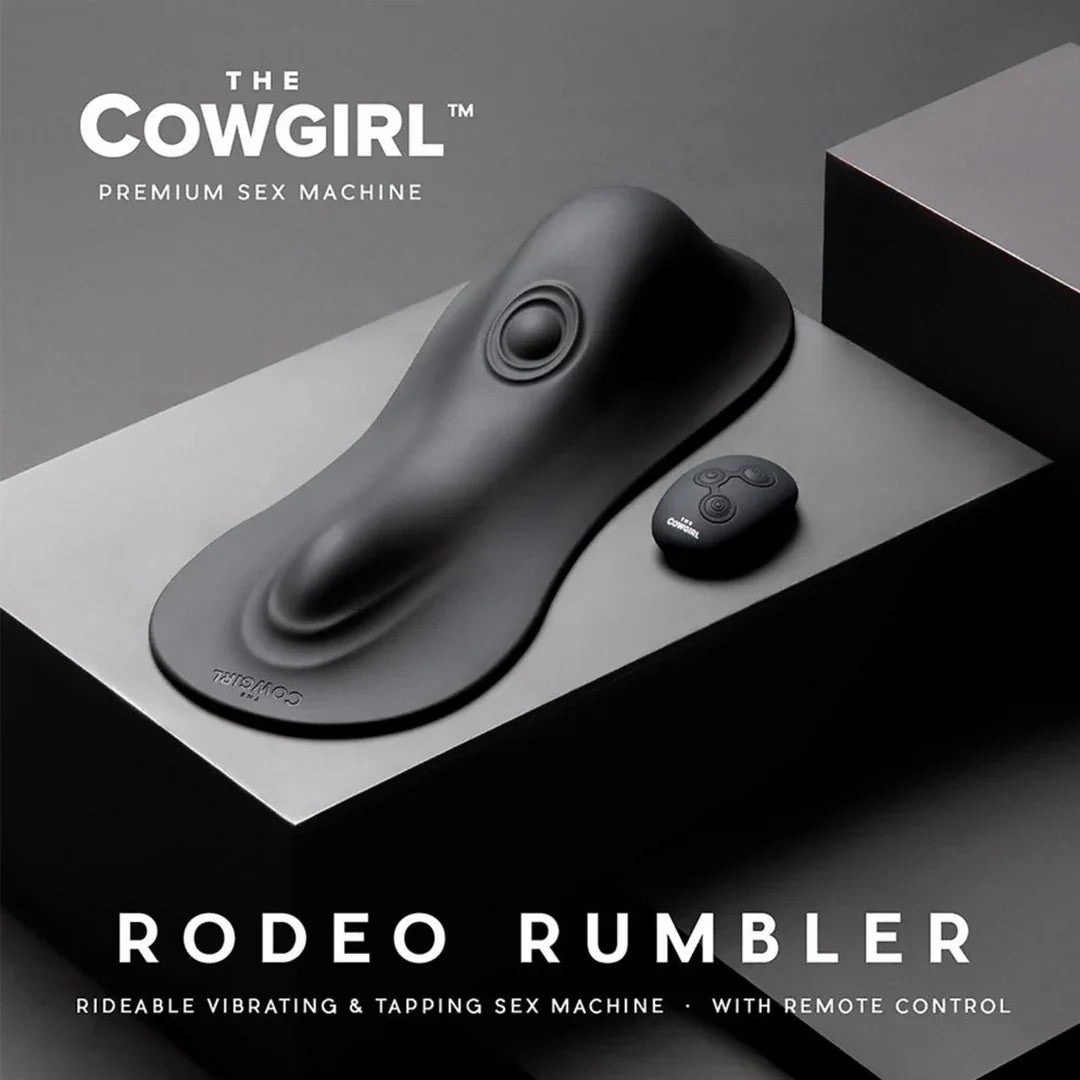 Cowgirl Rodeo Rumbler Rideable Vibrating Pad