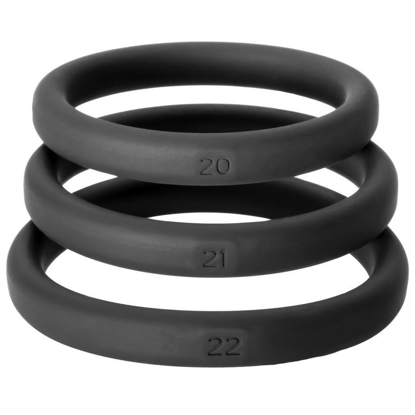 Perfect Fit XactFit – Precision Fit Cock Ring Set Sizes 20 21 22