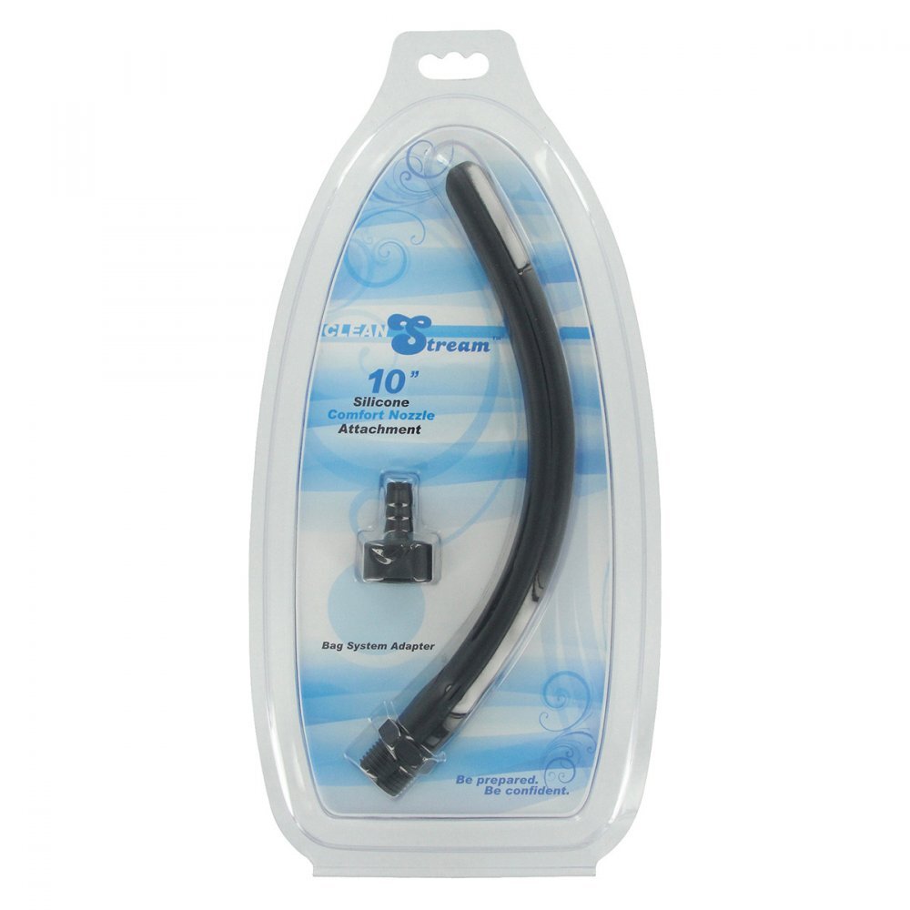 CleanStream Silicone Comfort Nozzle Attachment – Flexible Silicone Douche Nozzle