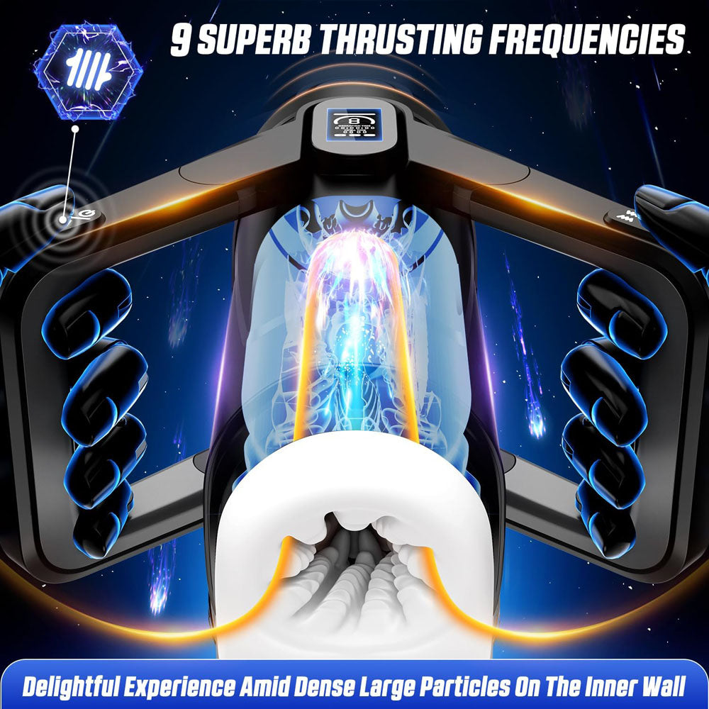 CyberSkin The Wing 29cm Thrusting Auto Masturbator with Heater