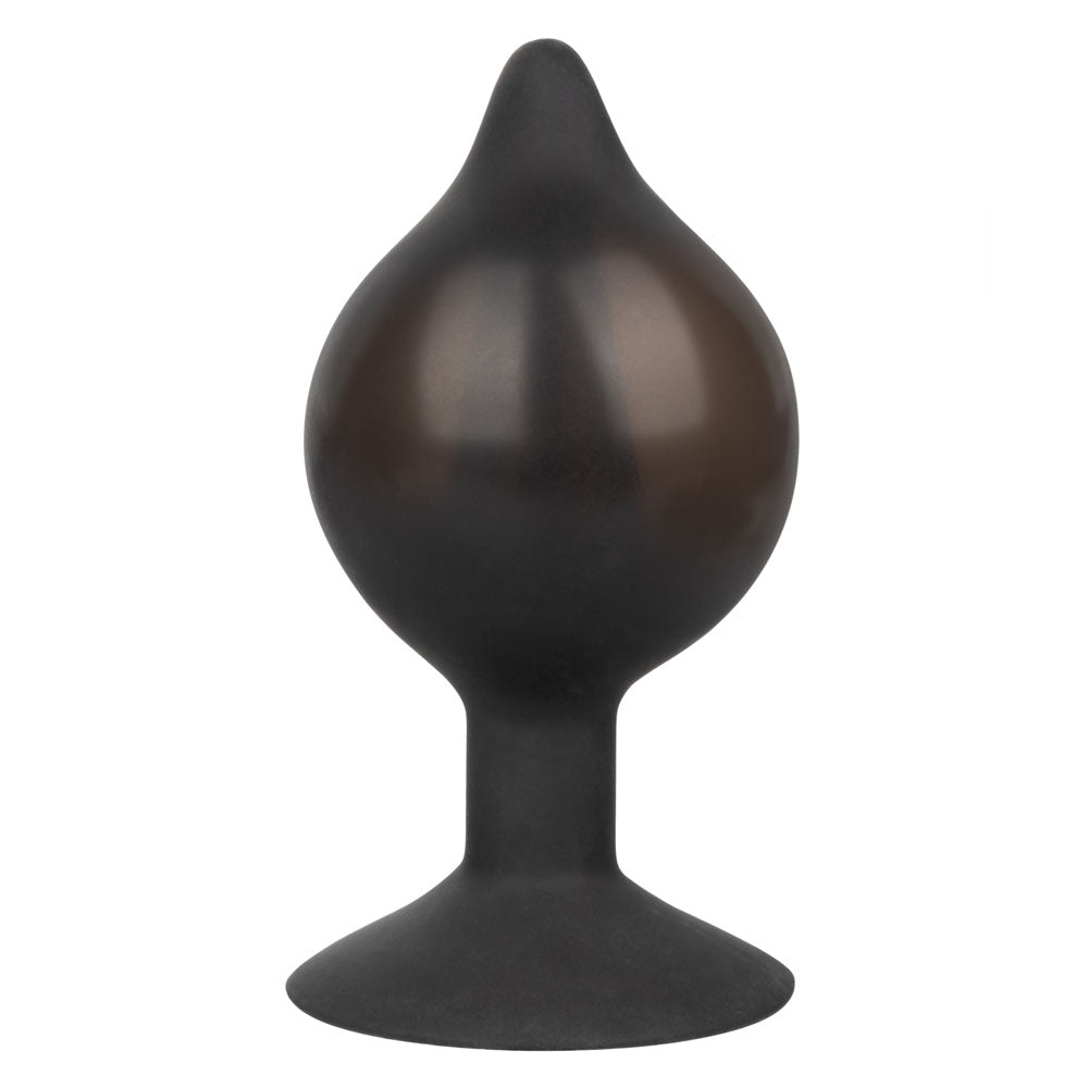 CalExotics Medium Silicone Inflatable Plug – Inflatable Anal Plug with Detachable Hose