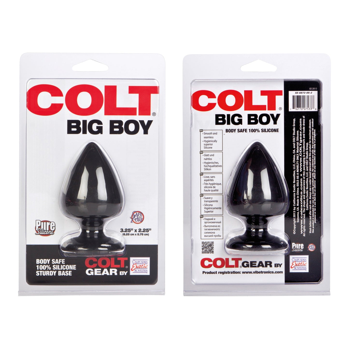 Colt Big Boy – Premium Silicone Large Anal Plug