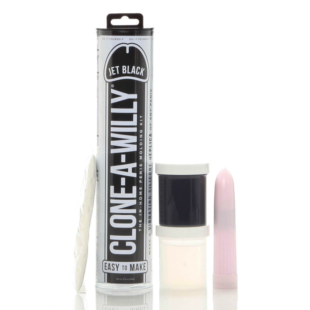 Clone A Willy Jet Black – DIY Customizable Vibrator Kit