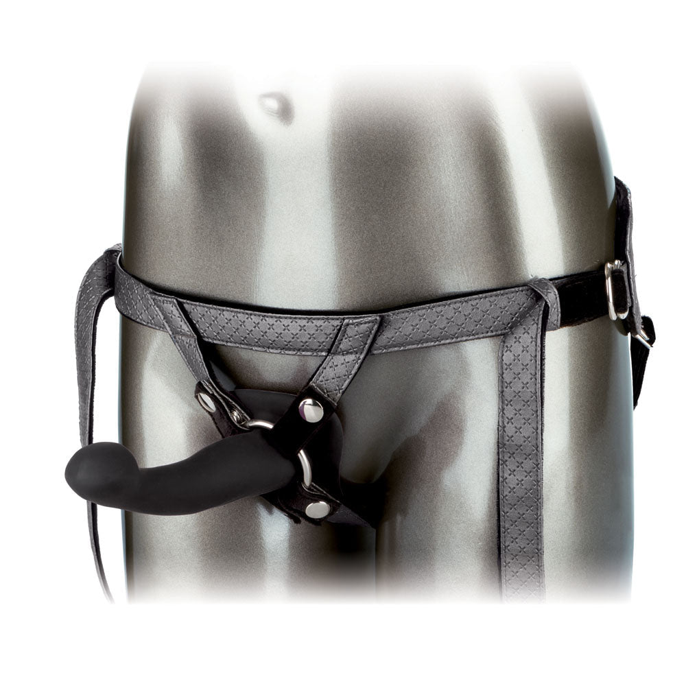 Royal Crotchless Strap On Set With Vibrating Probe Plus