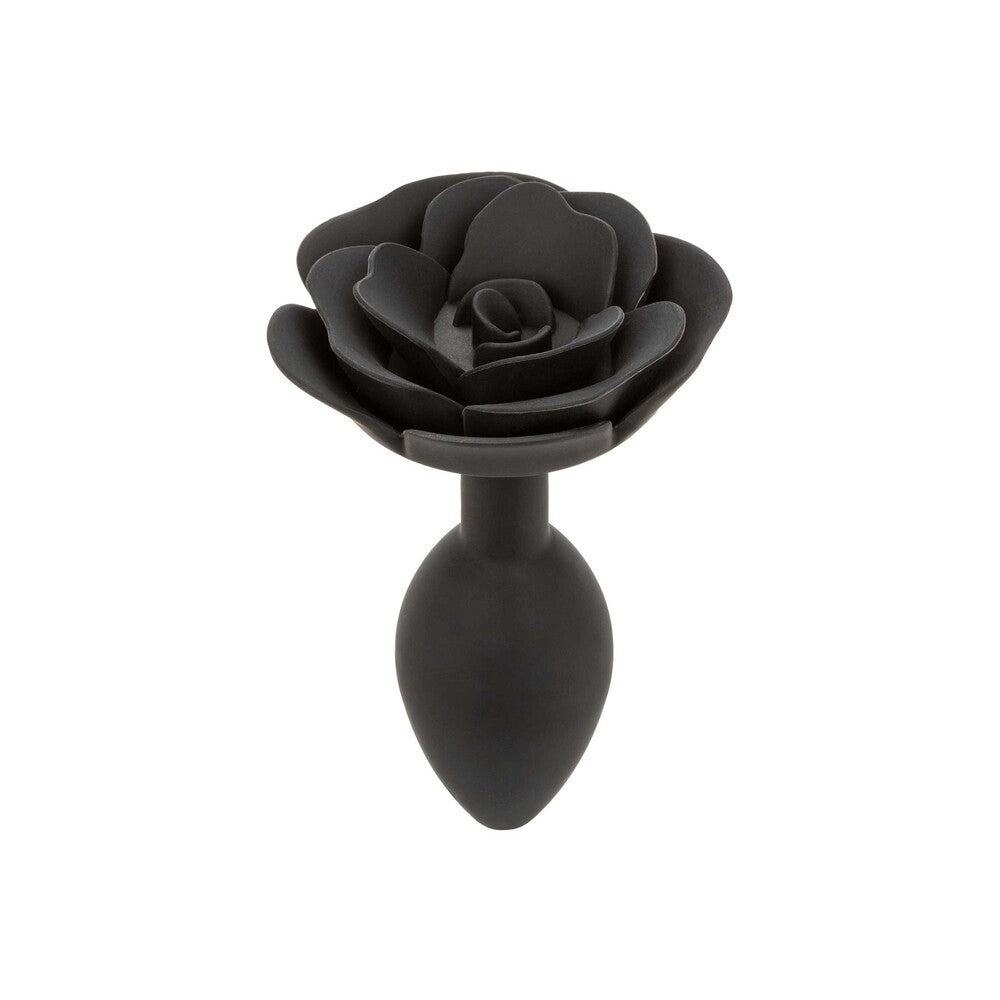 Forbidden Large Rose Anal Plug – Body-Safe Silicone Large Butt Plug
