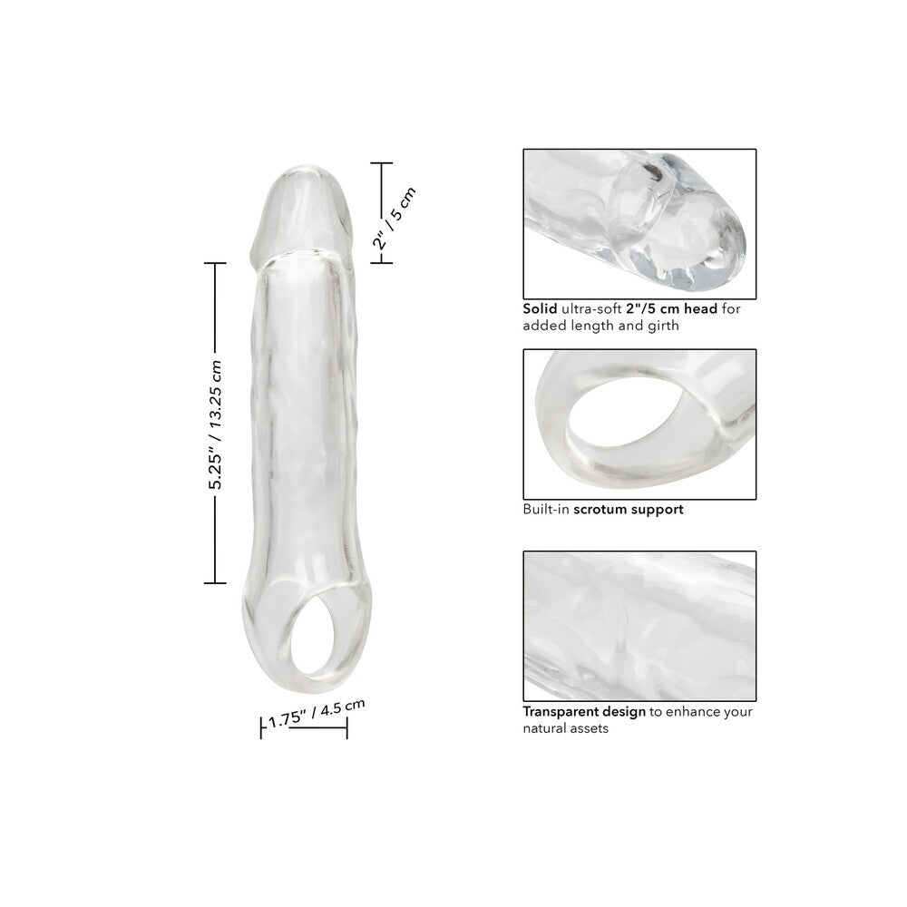 CalExotics Performance Maxx Clear Extension 7.5 Inches – Clear Penis Extension