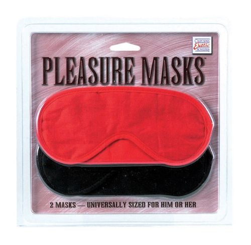 CalExotics Pleasure Masks 2 Pack Erotic Blindfolds