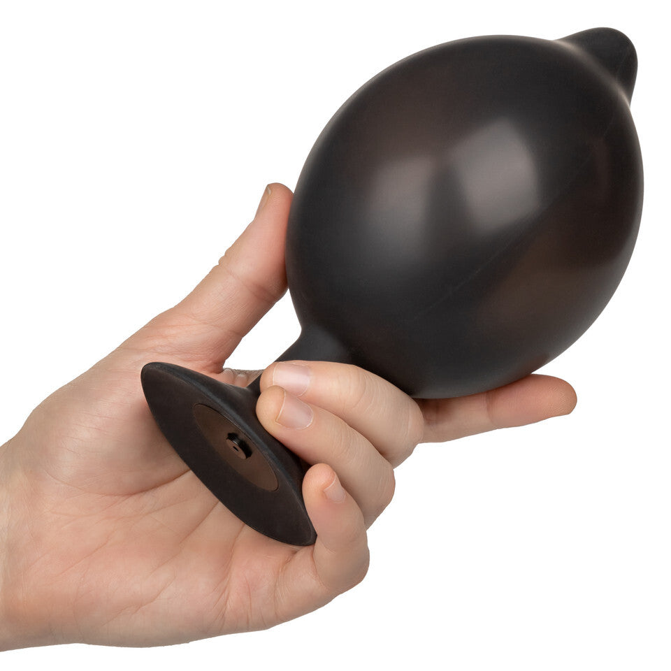 CalExotics XL Silicone Inflatable Plug – Inflatable Anal Plug with Detachable Hose and Squeeze Bulb