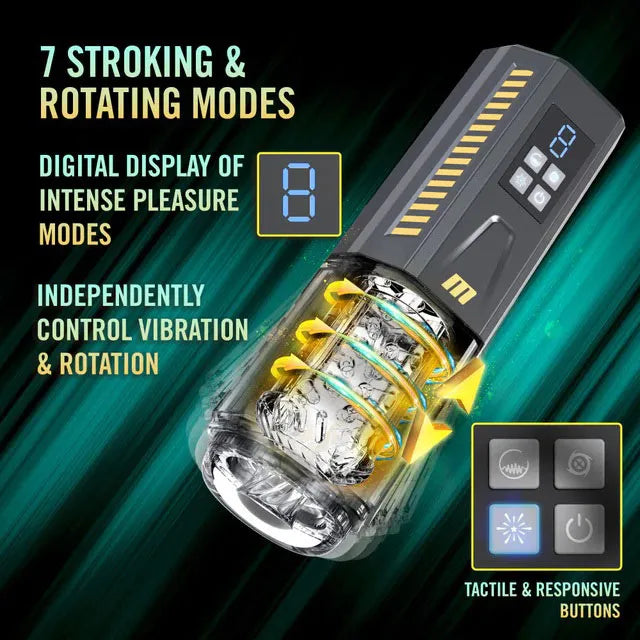 M for Men SpinMaster Pro – Luxury Automatic Male Masturbator