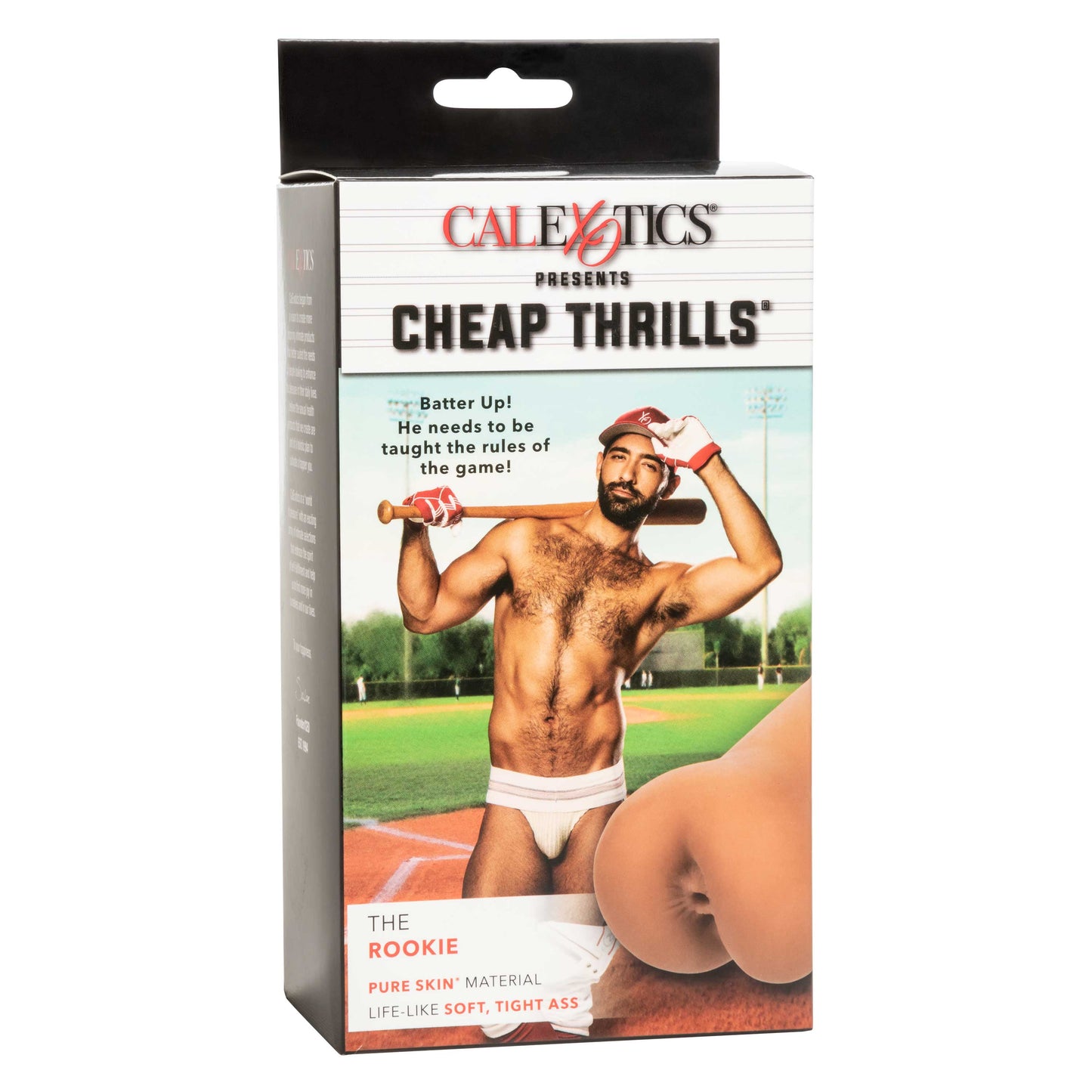 Cheap Thrills The Rookie Compact Flesh Tone Stroker 5.5 Inch with Multi-Textured Chamber and Closed-End Design