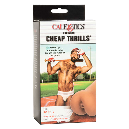 Cheap Thrills The Rookie Compact Flesh Tone Stroker 5.5 Inch with Multi-Textured Chamber and Closed-End Design > Sex Toys For Men > Masturbators > Manual