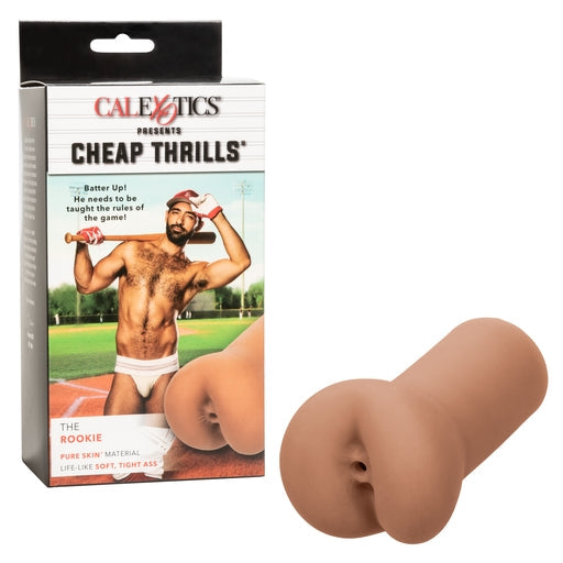 Cheap Thrills The Rookie Compact Flesh Tone Stroker 5.5 Inch with Multi-Textured Chamber and Closed-End Design > Sex Toys For Men > Masturbators > Manual