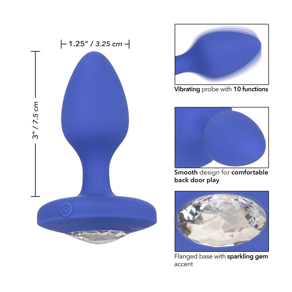 Cheeky Gems Medium Rechargeable Vibrating Probe – Flexible Silicone Vibrator