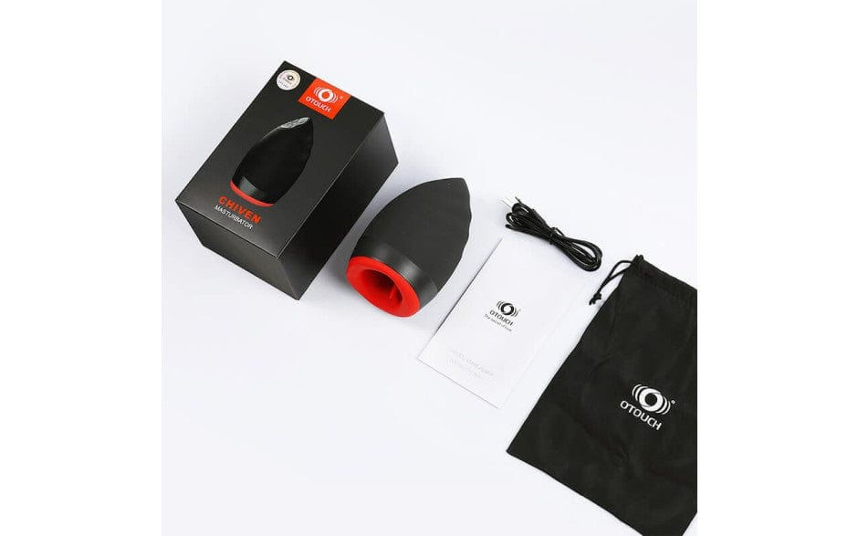 Chiven 2 (Black) – Heating Vibrating Masturbator