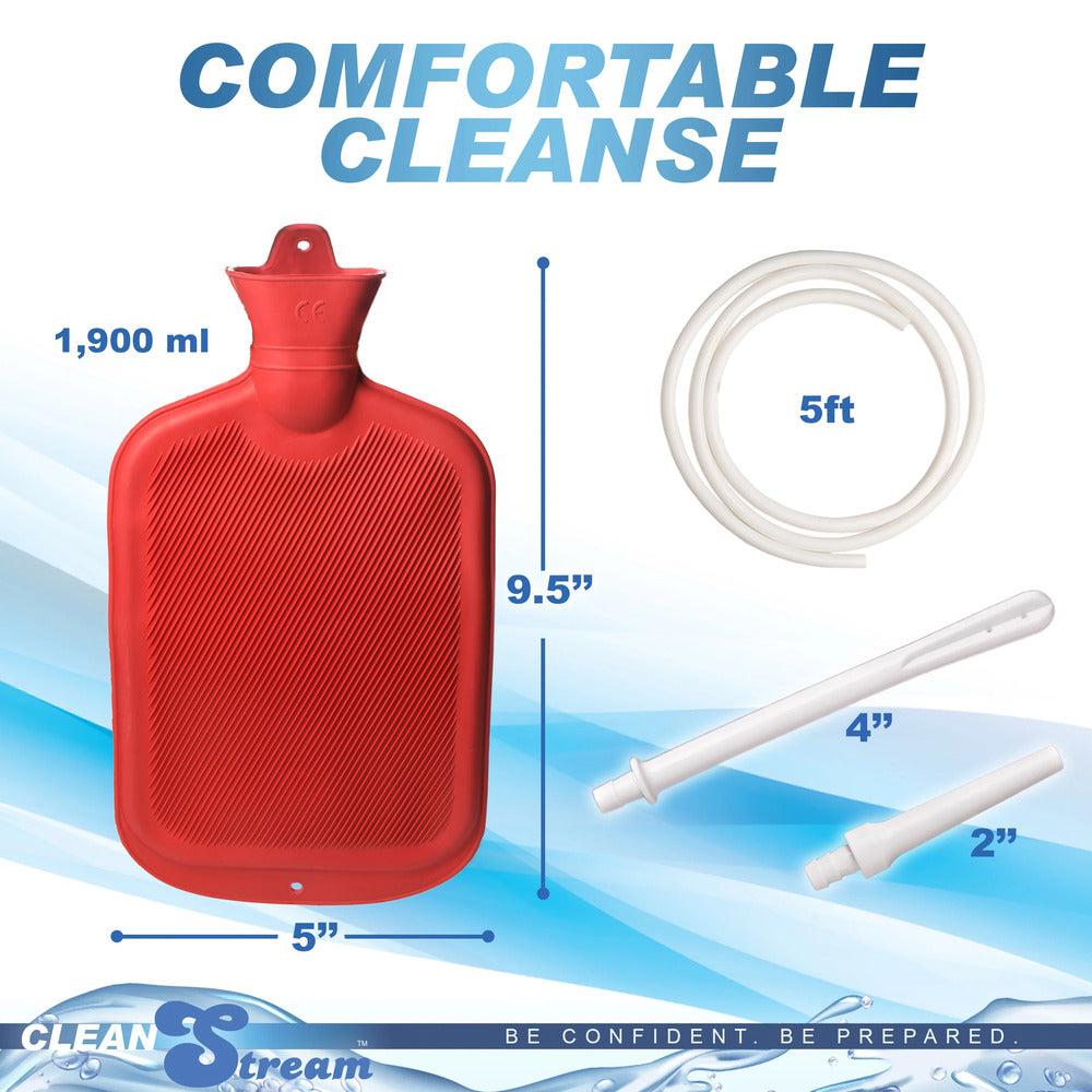 CleanStream Water Bottle Douche Kit – Personal Hygiene Douche Kit