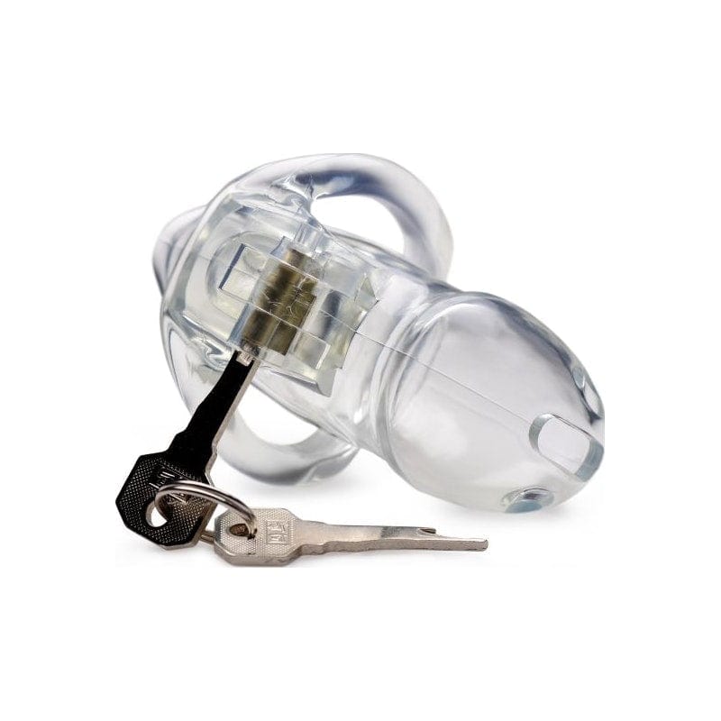 Clear Captor Chastity Cage Small Transparent