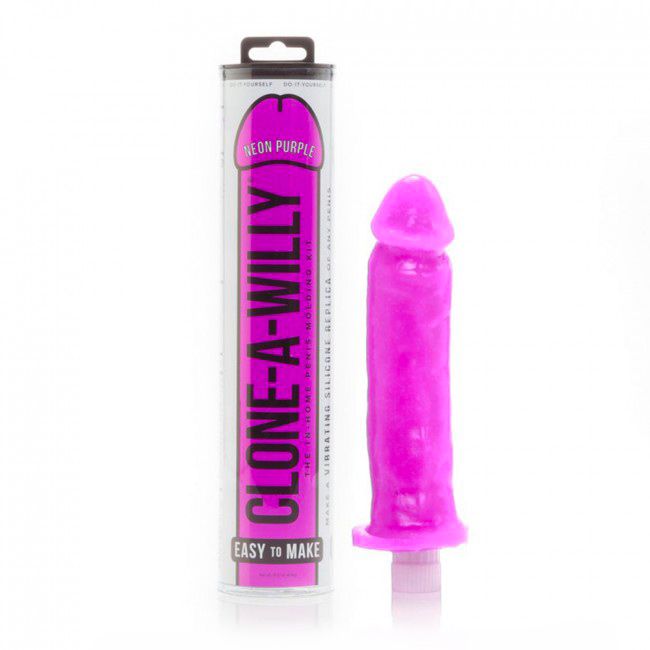 Clone A Willy Neon Purple – Silicone Vibrator