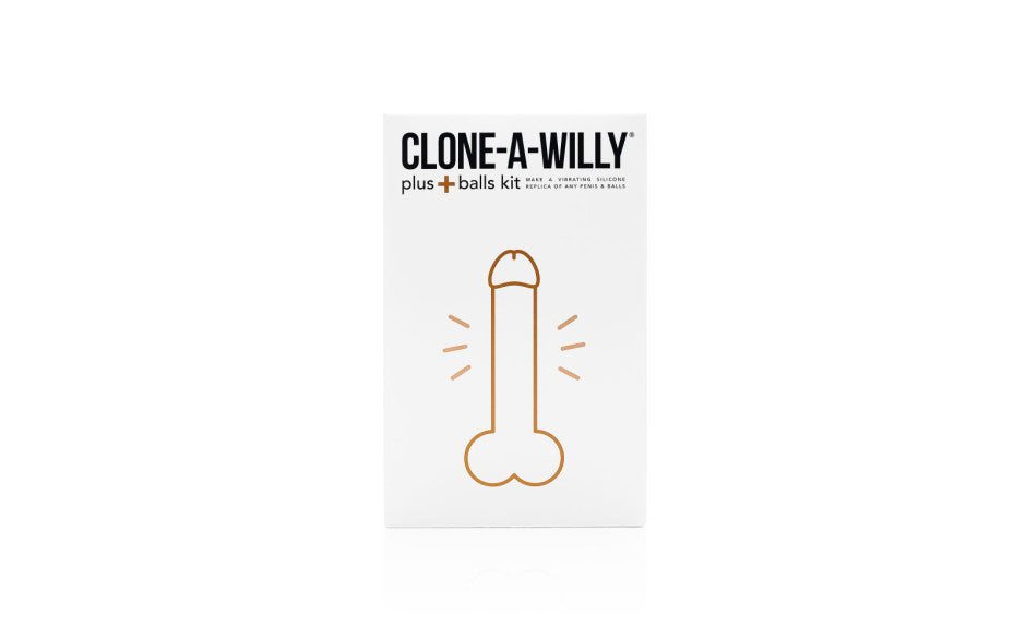 Clone a Willy Plus Balls Kit Deep Skin Tone Vibrating Silicone Replica
