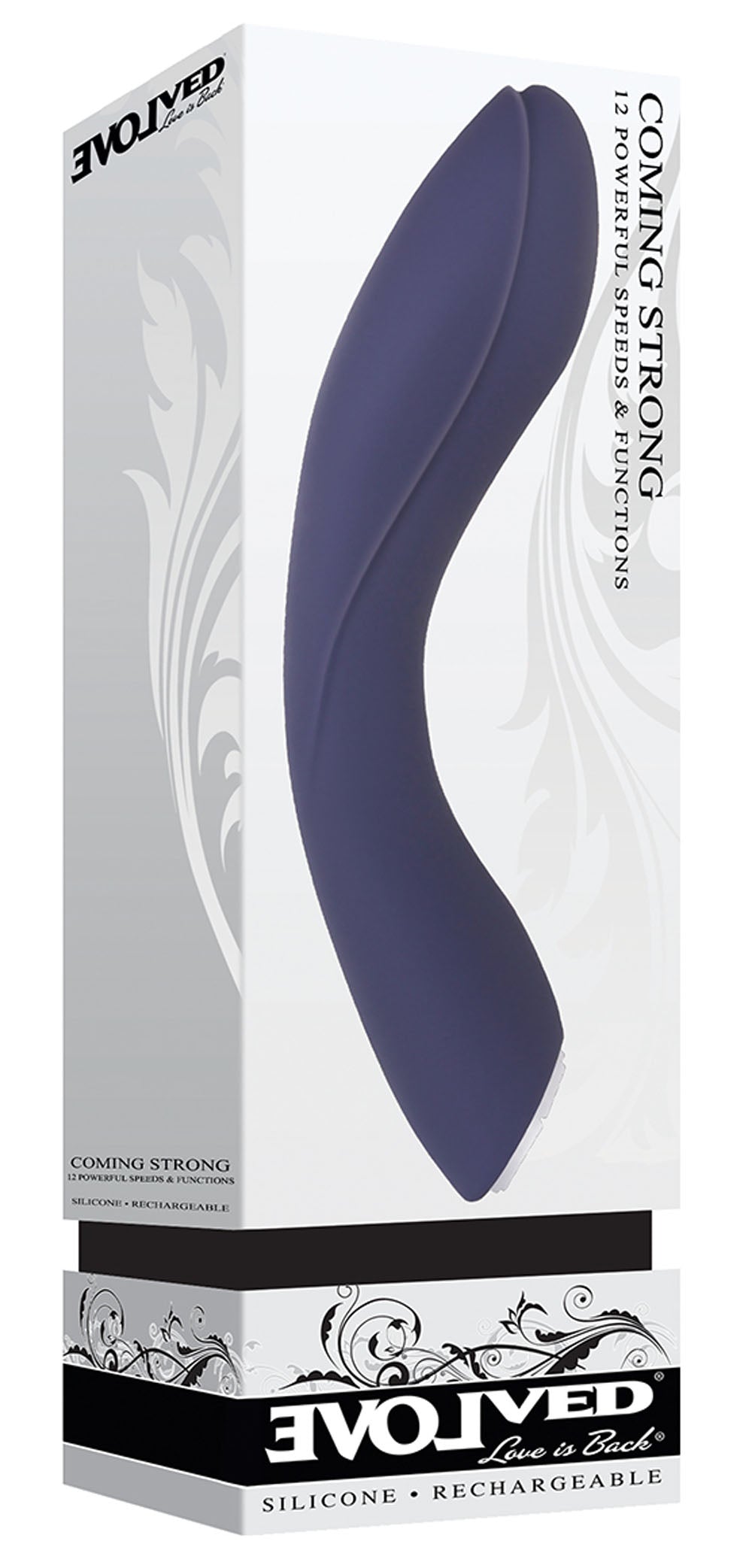 Coming Strong Navy 19 Centimeter Vibrator
