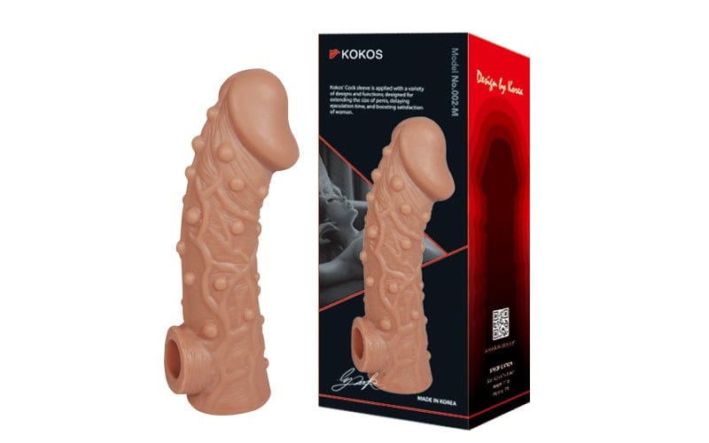 Cock Sleeve 2 Medium for Intense Stimulation and Comfort 6.7" Inch adds 1.5" Inch