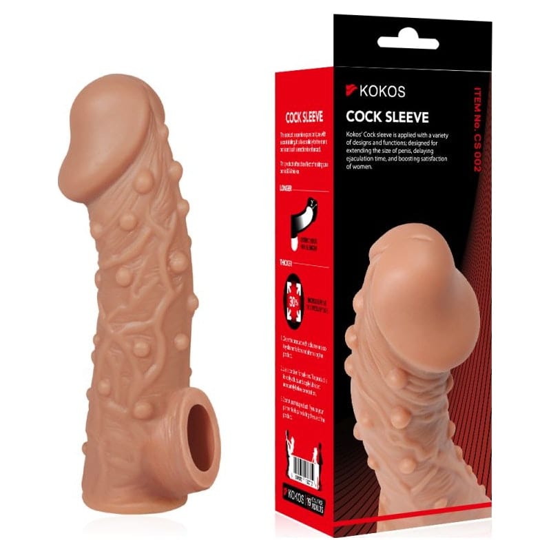 Cock Sleeve 2 Slim fit - Soft Silicone Penis Sleeve Extra 1.3" Inch