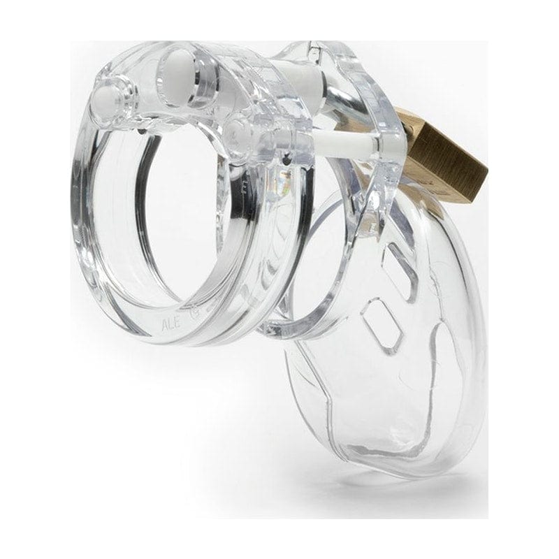 Cockcage CB-6000S Clear 3.25 Inch Medical-Grade Chastity Cage