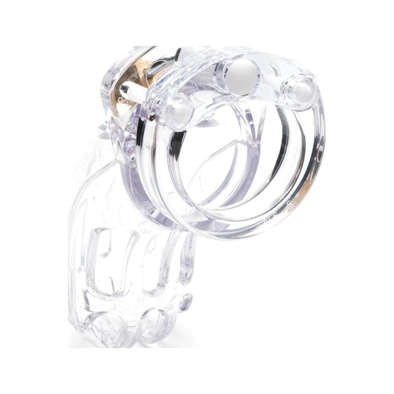 Cockcage The Curve Clear Chastity Device 9.5cm x 3.8cm