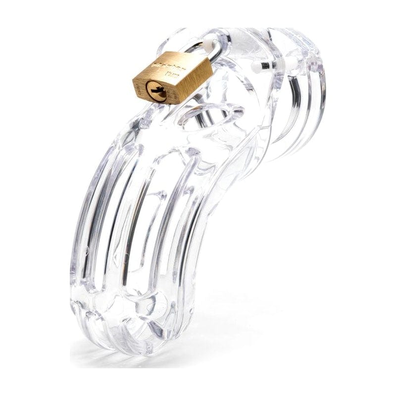 Cockcage The Curve Clear Chastity Device 9.5cm x 3.8cm