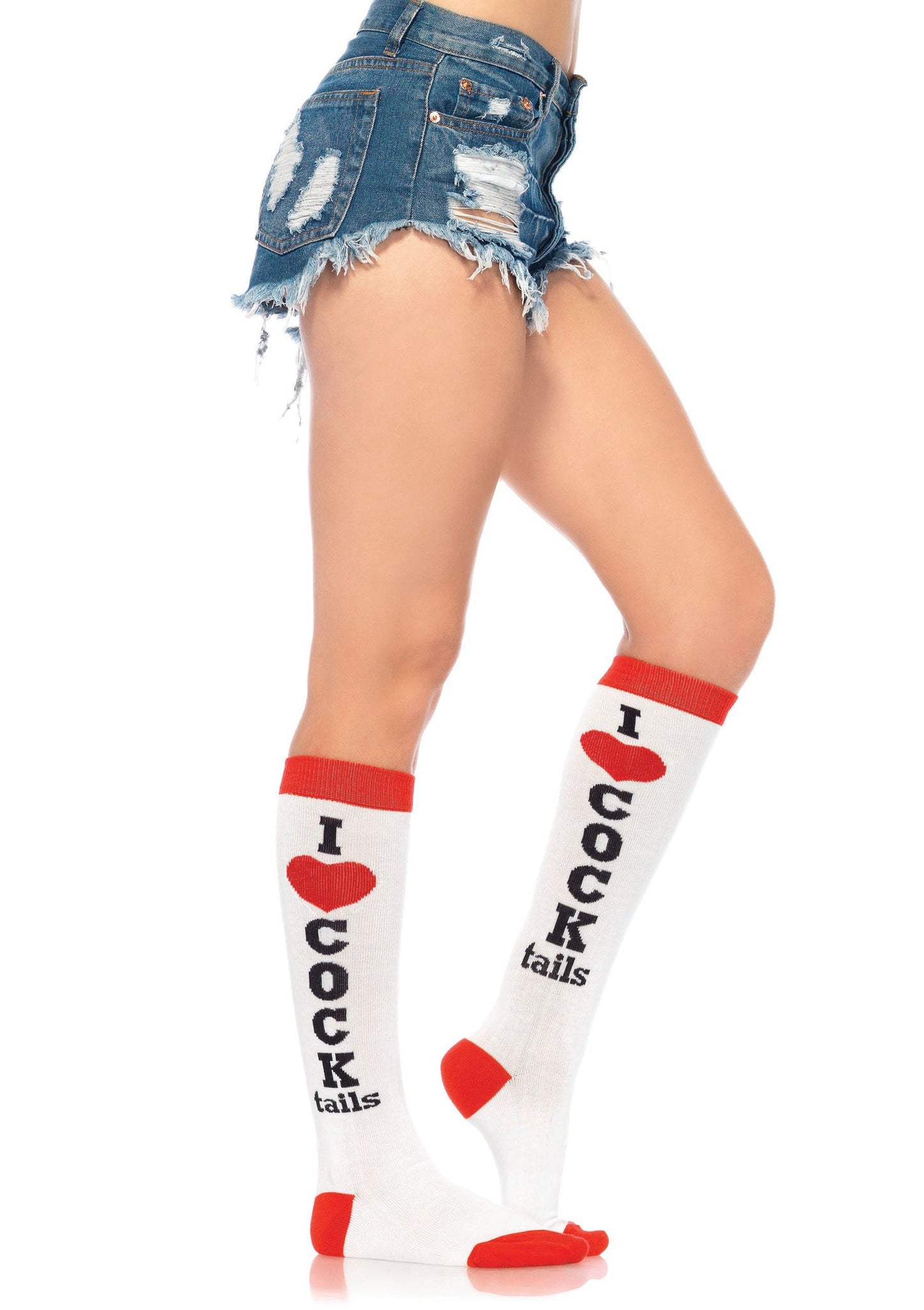Cocktails Knee High Socks One Size Fit