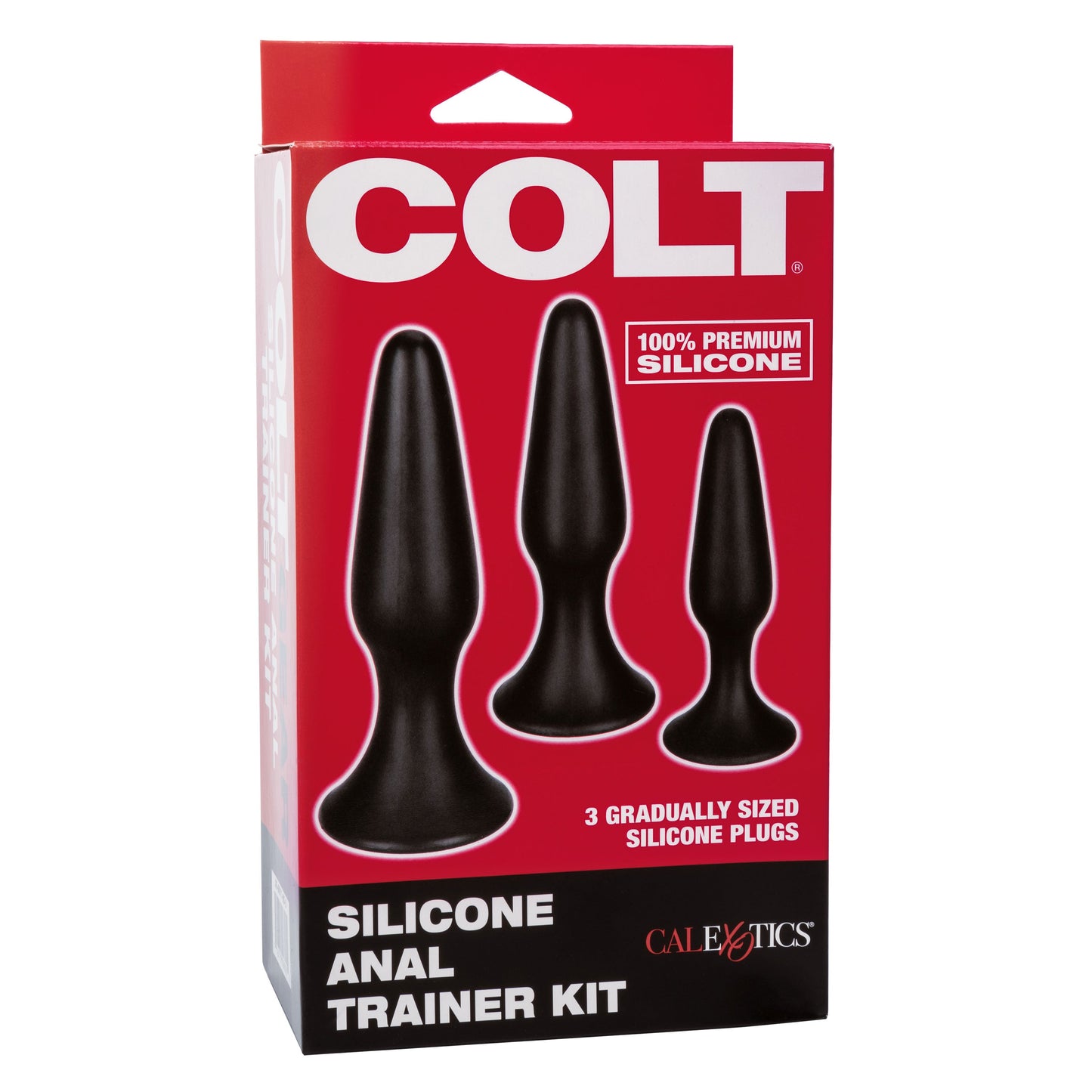 Colt Anal Trainer Kit – Silicone Graduated Anal Plug Set for Beginners