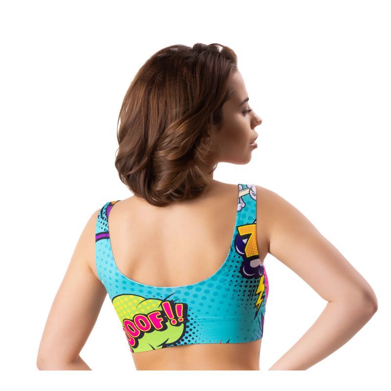 Comics Oh Crop Top in Sizes S to XL