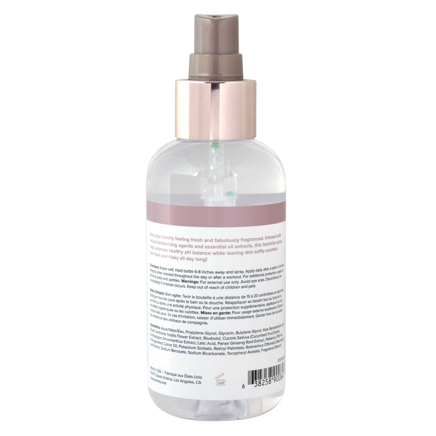 Coochy Feminine Intimate Spray 118ml – Freshness and pH Balance Intimate Care Spray